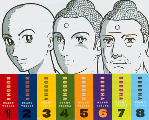 Buddha, 8 Volumes Manga