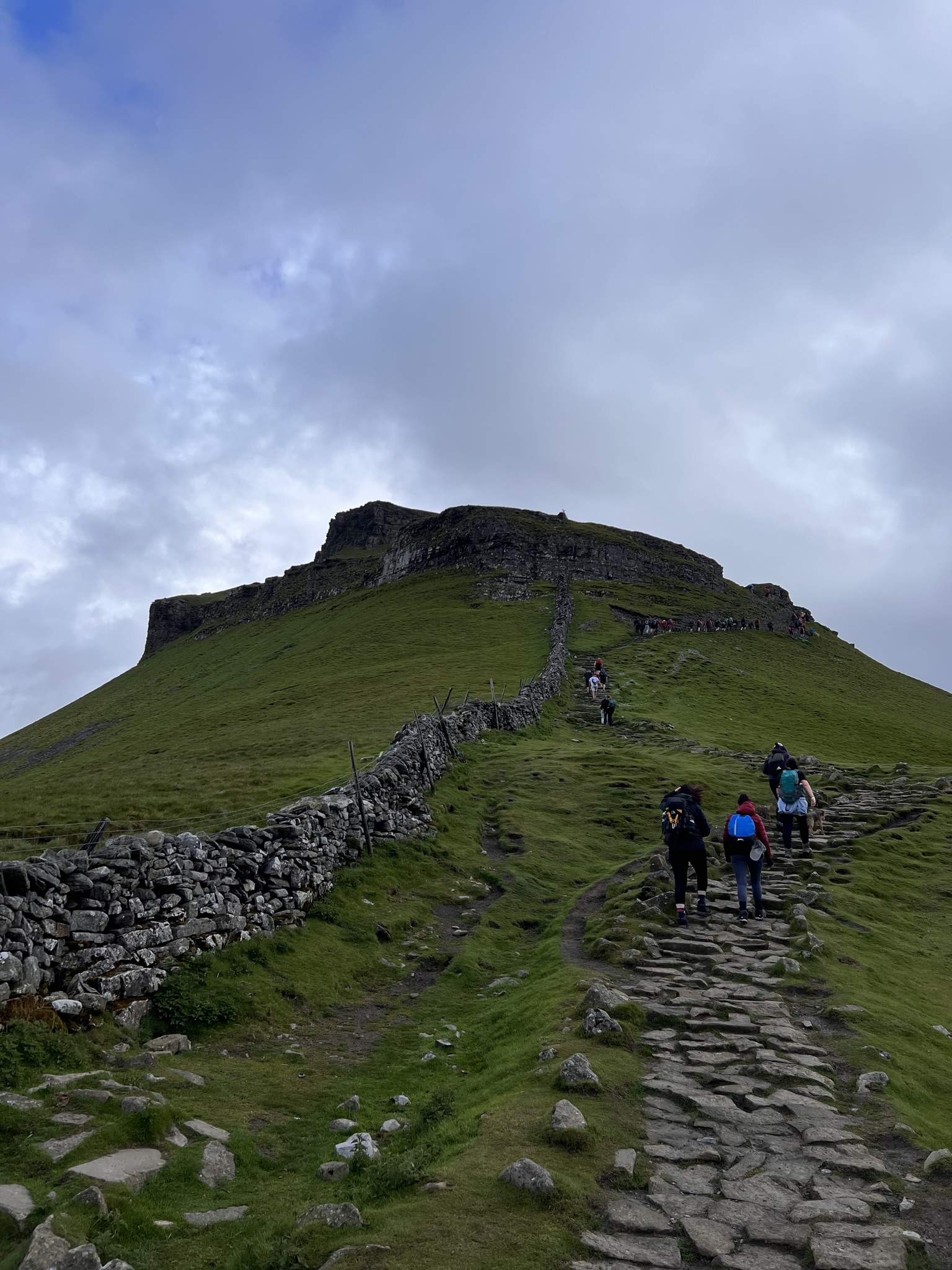 Yorkshire 7/38 - Puncak sudah mulai kelihatan, sepertinya setengah jam lagi sampai. Semoga