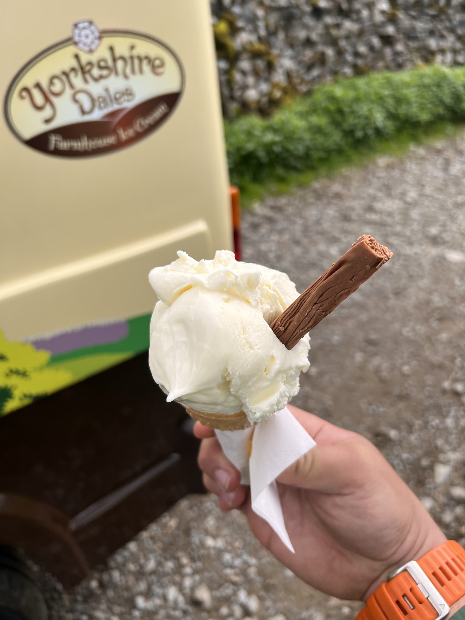 Yorkshire 35/38 - Eskrim setelah pendakian? Kenapa tidak?
